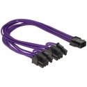 DeLOCK PCI Express 6 pin - 2 x 8 pin 0,3 m DeLOCK PCI Express 6 pin - 2 x 8 pin 0,3 m