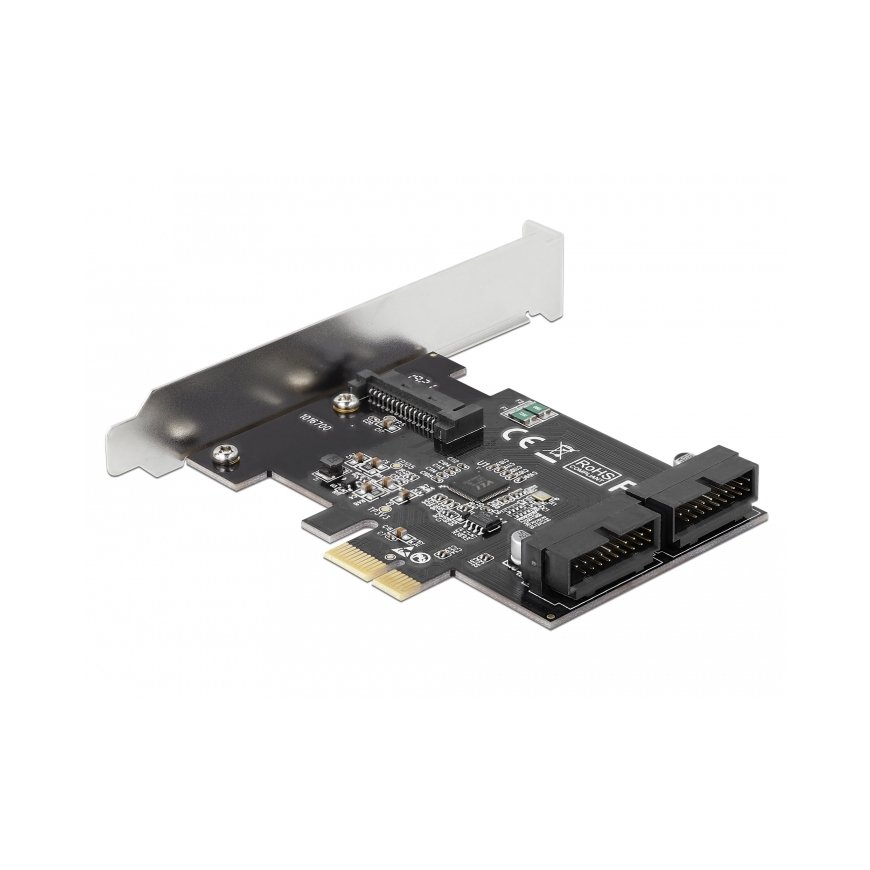 DeLOCK 90387 sąsajos plokštė / adapteris Vidinis USB 3.2 Gen 1 (3.1 Gen 1) – 2