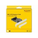 DeLOCK 90387 liidesekaart/adapter Sisemine USB 3.2 Gen 1 (3.1 Gen 1)