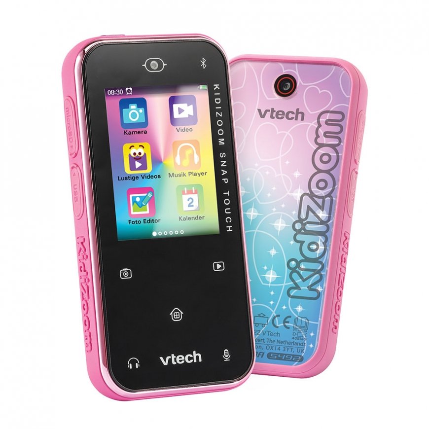 VTech KidiZoom Snap Touch pink Lasten älypuhelin