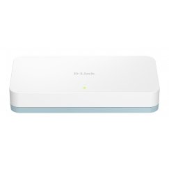 D-Link DGS-1008D/E tīkla pārslēgs Nepārvaldīts Gigabit Ethernet (10/100/1000) Balts