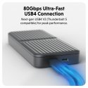 Targus HD2500GL storage drive enclosure SSD enclosure Black M.2
