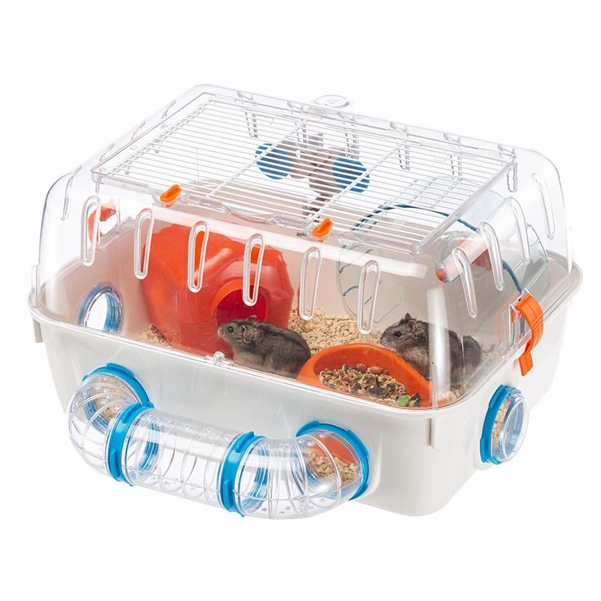Ferplast Combi 1 Hamsteri Läpinäkyvä, Valkoinen – 5