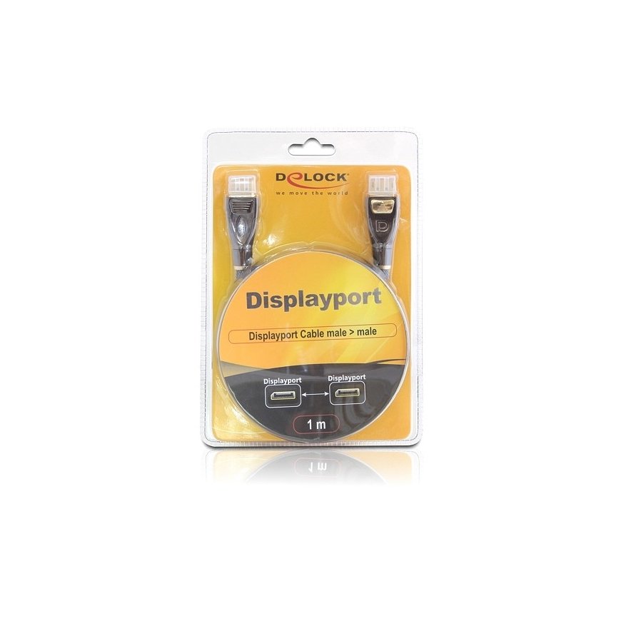DeLOCK 82773 DisplayPort-kaabel 5 m Söehall – 2