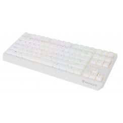 GENESIS Thor 230 TKL клавиатура Игровой USB + RF Wireless + Bluetooth QWERTY Американский английский Белый