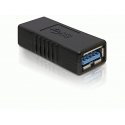 DeLOCK USB 3.0-A Adapter USB-A Black