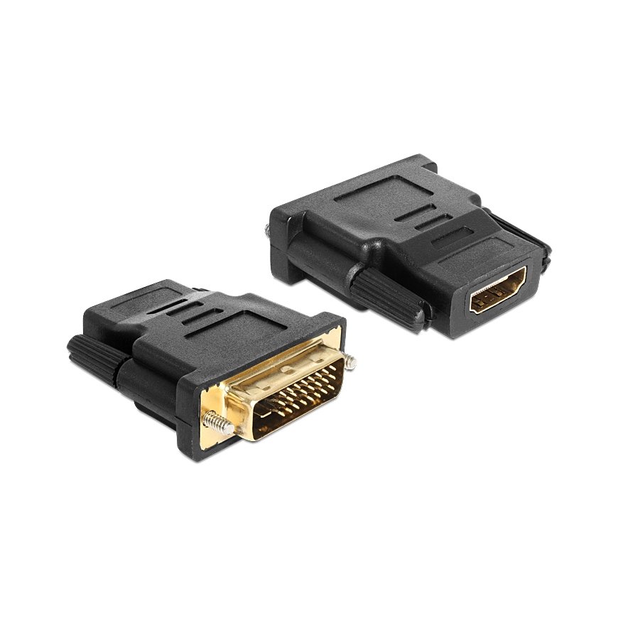 DeLOCK 65466 kabeļu spraudņu pāreja DVI