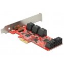 DeLOCK 89384 интерфейсная карта/адаптер Внутренний SATA DeLOCK 89384 интерфейсная карта/адаптер Внутренний SATA