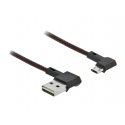 DeLOCK USB2 Kabel A-MicroB gewinkelt, 2m USB-kaabel USB 2.0 USB A Micro-USB B Must DeLOCK USB2 Kabel A-MicroB gewinkelt, 2m USB-kaabel USB 2.0 USB A Micro-USB B Must