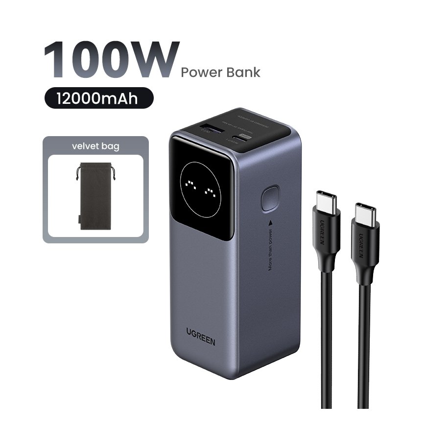 Ugreen 12000mAh 100W Fast Charging Powerbank