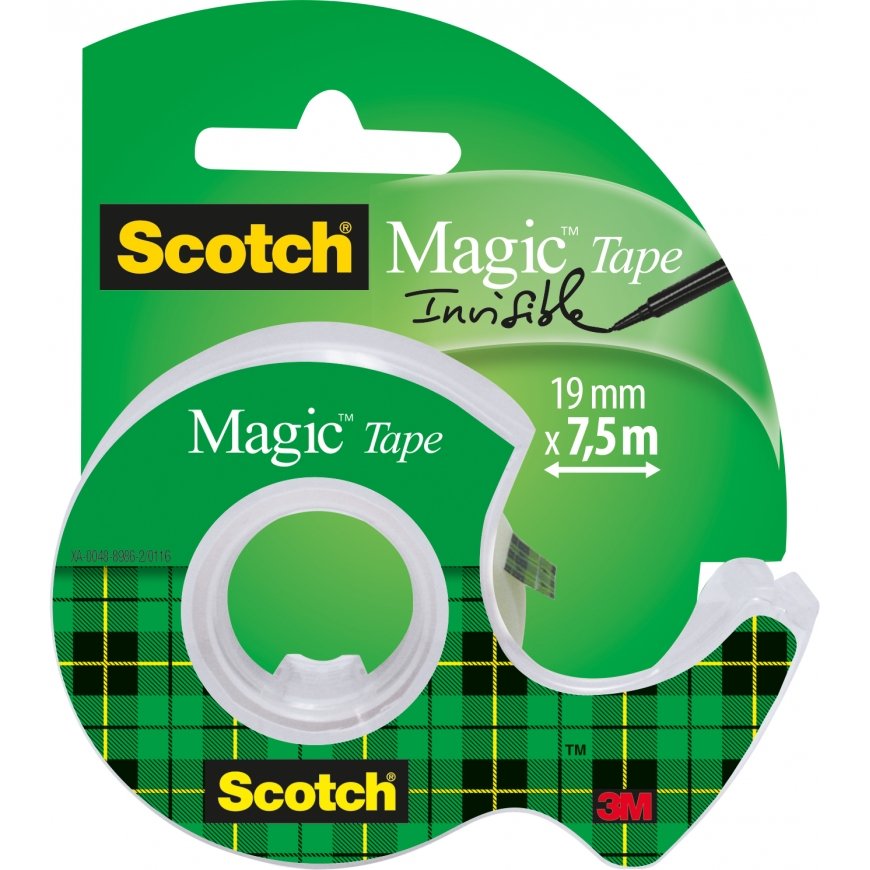 Scotch Magic 7,5 m Permatomas 1 vnt