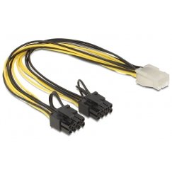 DeLOCK 83433 vidinis maitinimo kabelis 0,3 m