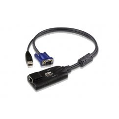 ATEN KA7570-AX KVM-kaabel Must, Sinine, Metallik