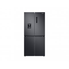 Samsung RF48A401EB4/EO side by side ledusskapis Brīvi novietots 488 L Melns