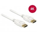 DeLOCK 3m, 2xDisplayPort DisplayPort Valge DeLOCK 3m, 2xDisplayPort DisplayPort Valge