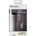 Verbatim 49140 knyginių kompiuterių dokas / jungčių replikatorius USB 3.2 Gen 1 (3.1 Gen 1) Type-C Verbatim 49140 knyginių kompiuterių dokas / jungčių replikatorius USB 3.2 Gen 1 (3.1 Gen 1) Type-C