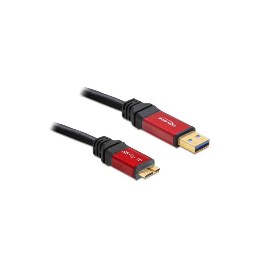 DeLOCK 2m USB 3.0 A/micro-B USB-kaapeli USB 3.2 Gen 1 (3.1 Gen 1) USB A Micro-USB B