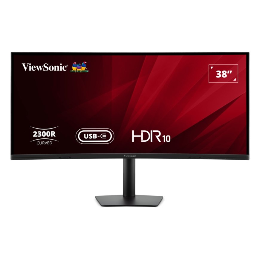 Viewsonic VA3820C computer monitor 96.5 cm (38") 3840 x 1600 pixels Wide Quad HD+ LED Black