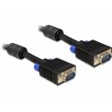 DeLOCK 10m VGA Cable VGA kabelis VGA (D-Sub) Melns DeLOCK 10m VGA Cable VGA kabelis VGA (D-Sub) Melns