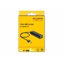 DeLOCK USB 3.0 Hub 3 Port + 1 Port Gigabit LAN 10/100/1000 Mbps DeLOCK USB 3.0 Hub 3 Port + 1 Port Gigabit LAN 10/100/1000 Mbps