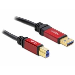 DeLOCK 3.0m USB 3.0 A-B USB-kaabel USB 3.2 Gen 1 (3.1 Gen 1) 3 m USB A USB B