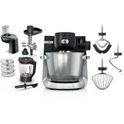 Bosch Serie 6 MUMS6ZS34 köögikombain 1600 W 5,5 l Must, Roostevaba teras