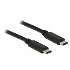 DeLOCK 0.5m USB 2.0 USB cable USB C Black