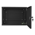 Lanberg WAF1-5203-04-00B rack cabinet 4U Wall mounted rack Black