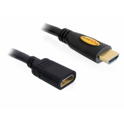 DeLOCK 5m HDMI HDMI кабель HDMI Тип A (Стандарт) Черный
