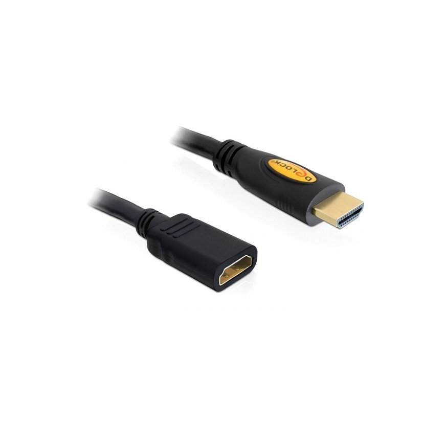 DeLOCK 5m HDMI HDMI кабель HDMI Тип A (Стандарт) Черный