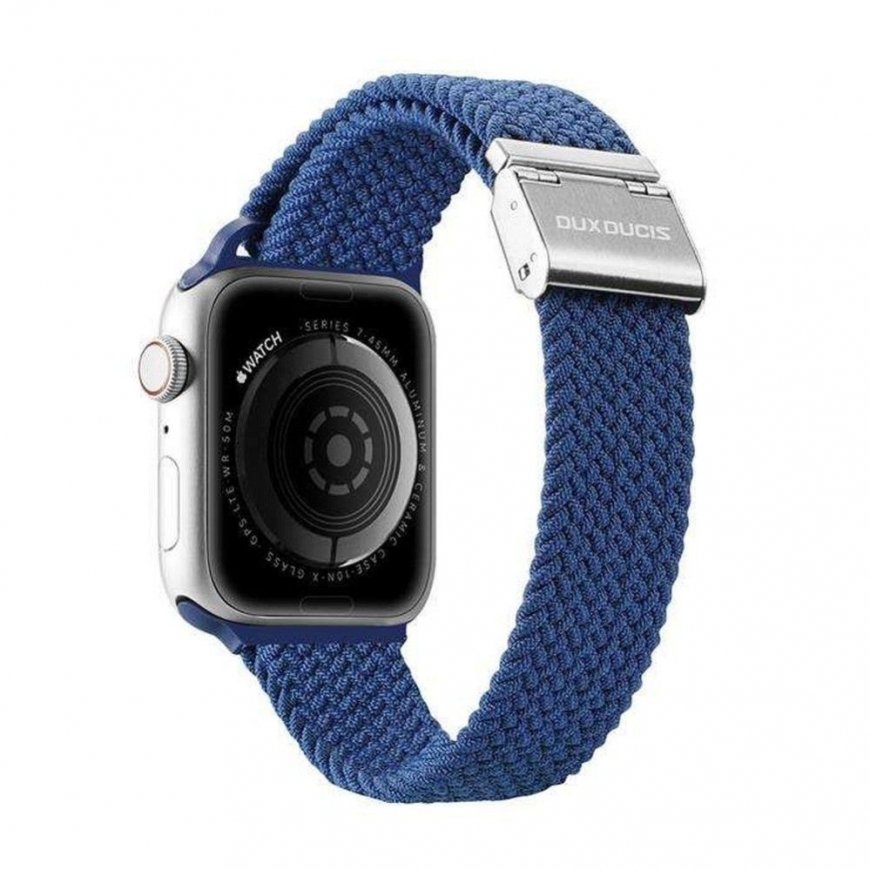 DUX DUCIS strap MIXTURE PRO stretchable braided for Apple Watch 38 / 40 / 41 mm blue