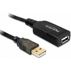 DeLOCK 20m USB 2.0 USB кабель Черный