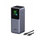 Ugreen 20000mAh 130W Fast Charging Powerbank Litium Harmaa Ugreen 20000mAh 130W Fast Charging Powerbank Litium Harmaa