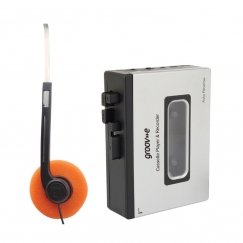 Groov-e PS530SR portable cassette player with Bluetooth
