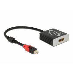 DeLOCK 65302 видео кабель адаптер 0,2 m Mini DisplayPort HDMI Серый