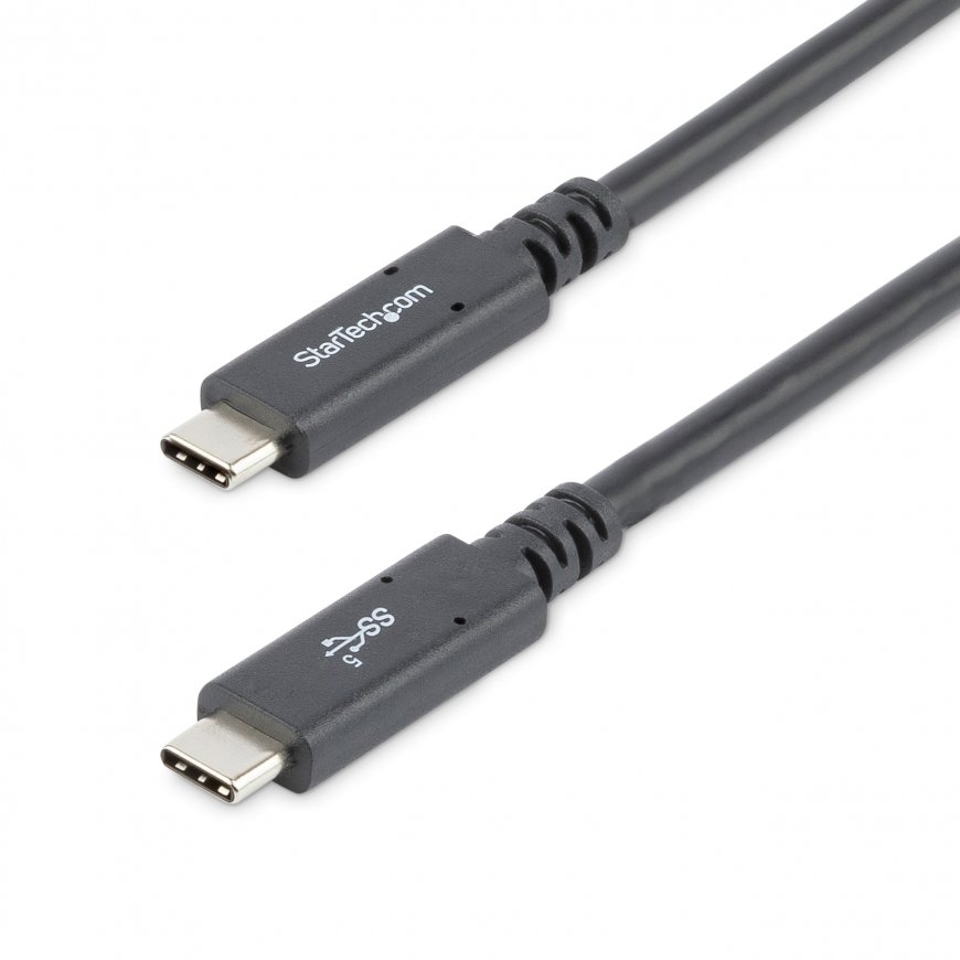 StarTech.com USB315C5C6 USB кабель USB 3.2 Gen 1 (3.1 Gen 1) 1,8 m USB C Черный