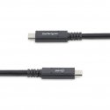 StarTech.com USB315C5C6 USB-kaapeli USB 3.2 Gen 1 (3.1 Gen 1) 1,8 m USB C musta StarTech.com USB315C5C6 USB-kaapeli USB 3.2 Gen 1 (3.1 Gen 1) 1,8 m USB C musta