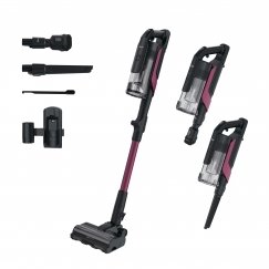 Hoover HF610HX 011 Вертикальный пылесос Аккумулятор Cухой EPA Без мешка 0,7 L 650 W Пурпурный 4 Ah