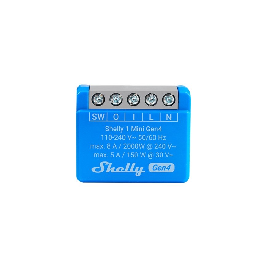 Shelly 1 Mini Gen4 Viedais slēdzis