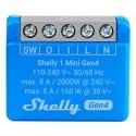 Shelly 1 Mini Gen4 Išmanusis jungiklis 1P Mėlyna Shelly 1 Mini Gen4 Išmanusis jungiklis 1P Mėlyna