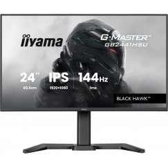 iiyama G-MASTER GB2441HSU-B1 monitori 60,5 cm (23.8") 1920 x 1080 pikseļi Full HD LED Melns