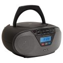 Aiwa BBTU-400BK portatīva stereo sistēma Analogais un digitālais 6 W FM Melns MP3 atskaņošana Aiwa BBTU-400BK portatīva stereo sistēma Analogais un digitālais 6 W FM Melns MP3 atskaņošana