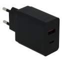 Lādētājs Barošanas padeve 36 W 1xUSB-C/1xUSB-A -PD 3.0 Lādētājs Barošanas padeve 36 W 1xUSB-C/1xUSB-A -PD 3.0