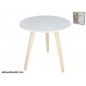 Деревянный стол 40 x 41 см, белый, DECORLIFE Деревянный стол 40 x 41 см, белый, DECORLIFE