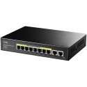 Cudy GS1010PE network switch Gigabit Ethernet (10/100/1000) Power over Ethernet (PoE) Black Cudy GS1010PE network switch Gigabit Ethernet (10/100/1000) Power over Ethernet (PoE) Black