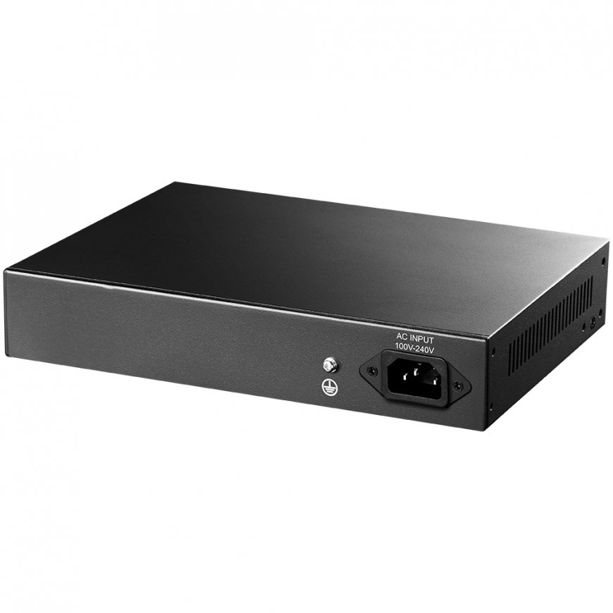 Cudy GS1010PE network switch Gigabit Ethernet (10/100/1000) Power over Ethernet (PoE) Black – 3