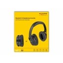 DeLOCK Bluetooth 5.0 Headphones Over-Ear foldable with integrated Microphone and intense Bass, up to DeLOCK Bluetooth 5.0 Headphones Over-Ear foldable with integrated Microphone and intense Bass, up to