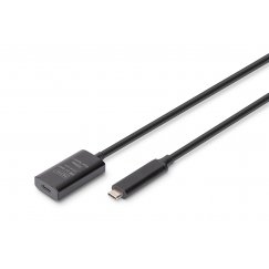 Digitus DA-73112 USB-kaabel USB 3.2 Gen 2 (3.1 Gen 2) 5 m USB C Must