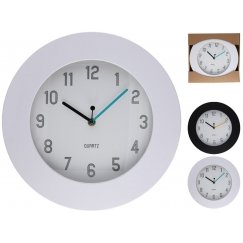 Wall Clock, 2 Assorted, 30 x 30 x 4,7 cm, DECORLIFE