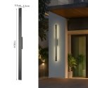 Immax LARGO āra LED sienas/griestu lampa, 30W, 3000K, 118cm, IP44, melns Immax LARGO āra LED sienas/griestu lampa, 30W, 3000K, 118cm, IP44, melns